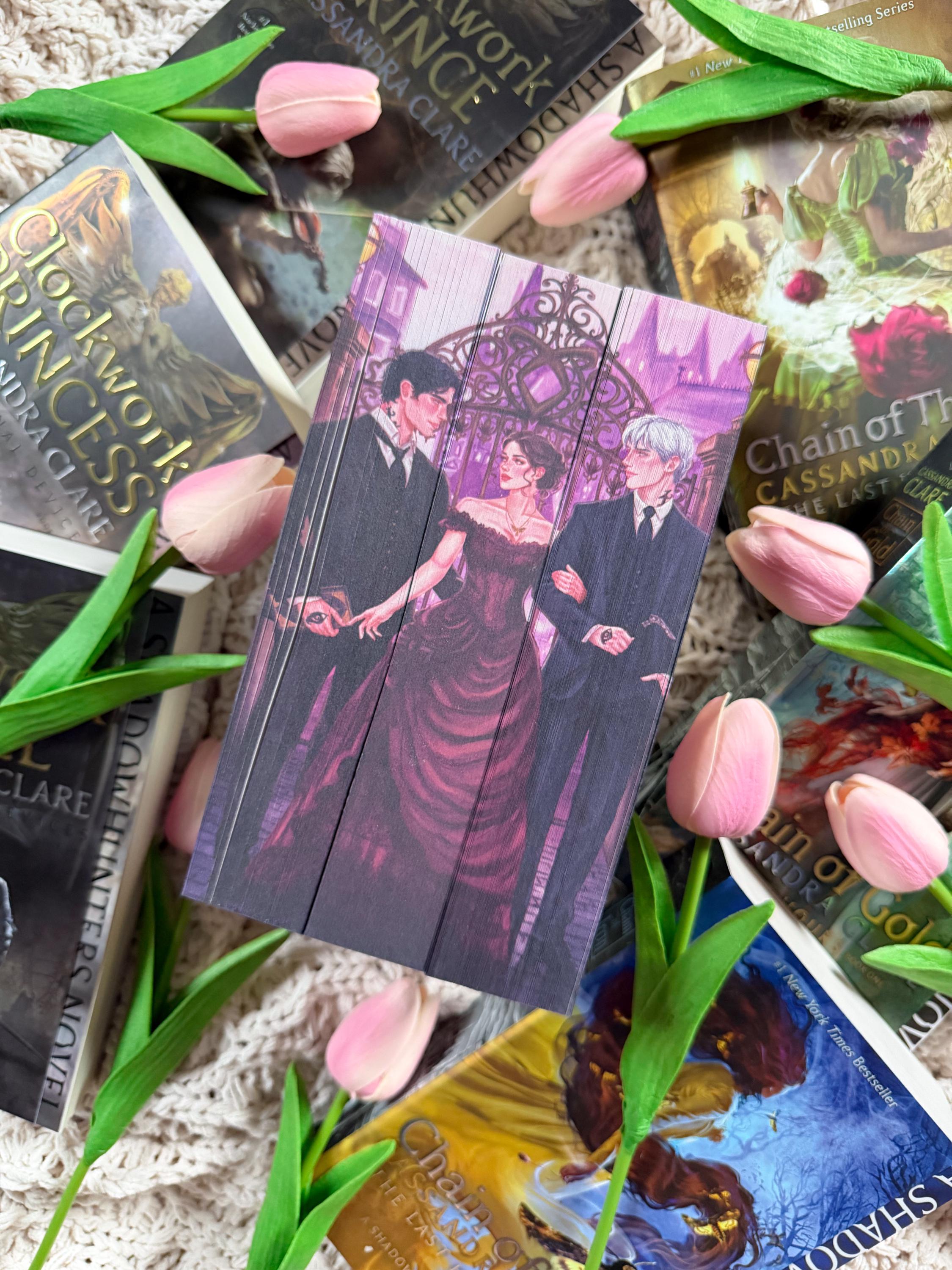 The Infernal Devices trilogy by Cassandra Clare— Special Edition digitally sprayed edges set
