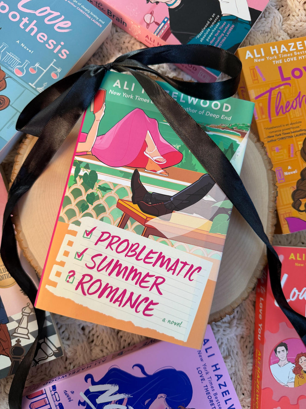 Problematic Summer Romance by Ali Hazelwood - Special Edition digitally sprayed edge