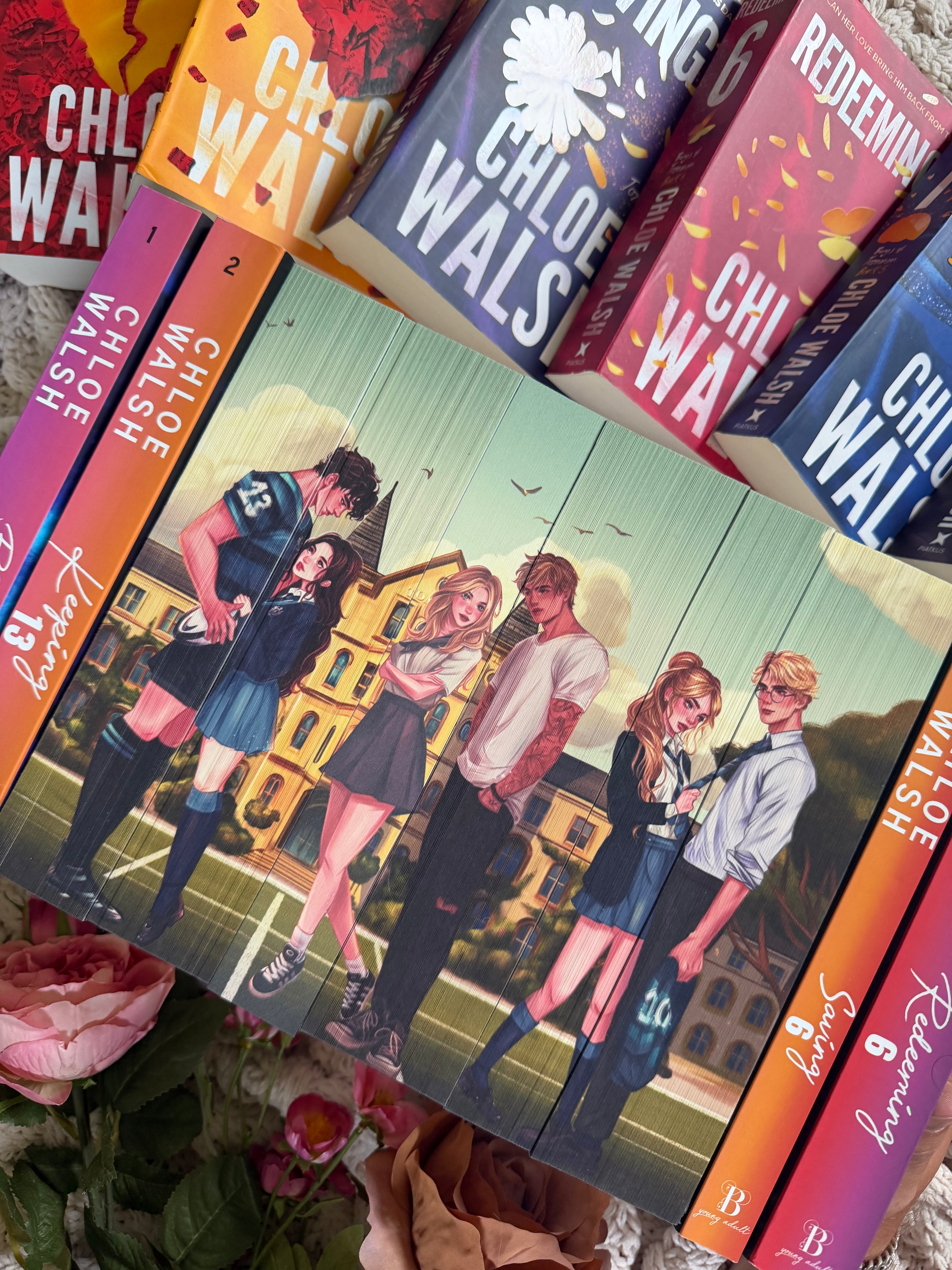 Boys of Tommen Series books 1-6 Sprayed edges