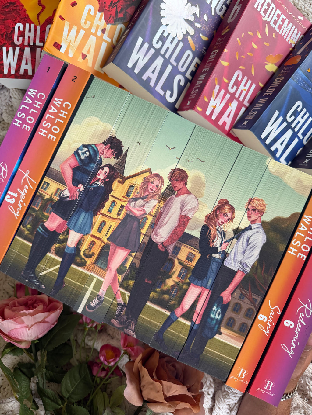 Boys of Tommen Series books 1-6 Sprayed edges