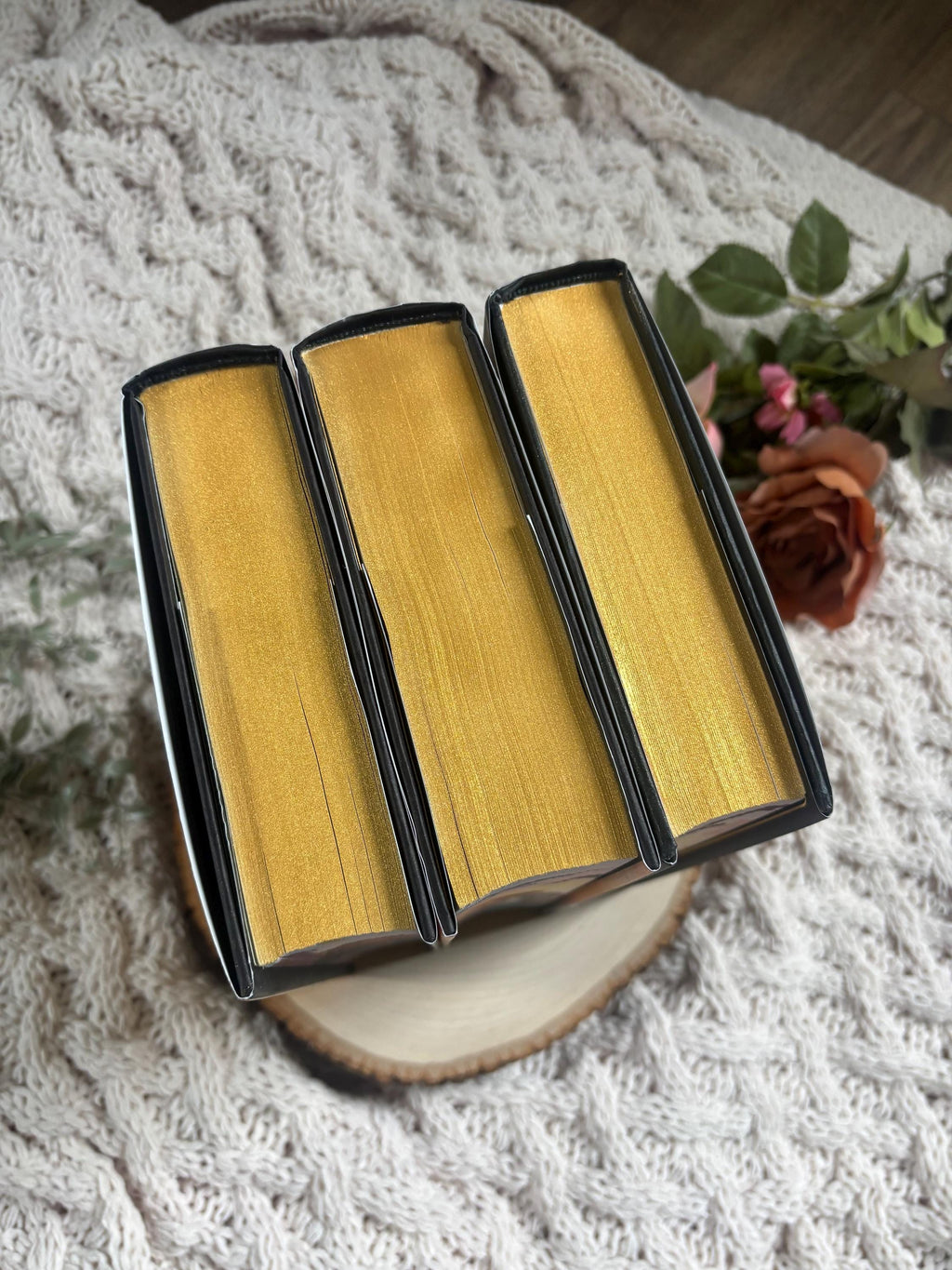 Fourth Wing, Iron Flame, Onyx Storm by Rebecca Yarros Custom Designed Special Edition Book with Digitally Printed Fore Edges